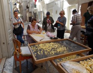 Pasta maken in Italië