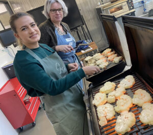 bloemkool grillen op de sous vide en groenten cursus